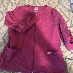 Cherokee Women's Burgundy Utility Jacket